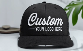 Bold Graphic Embroidered Caps