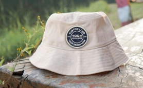 Bucket Hats with Embroidery